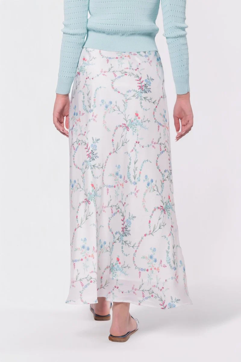 Lisa Skirt (White Flower) - Image 3