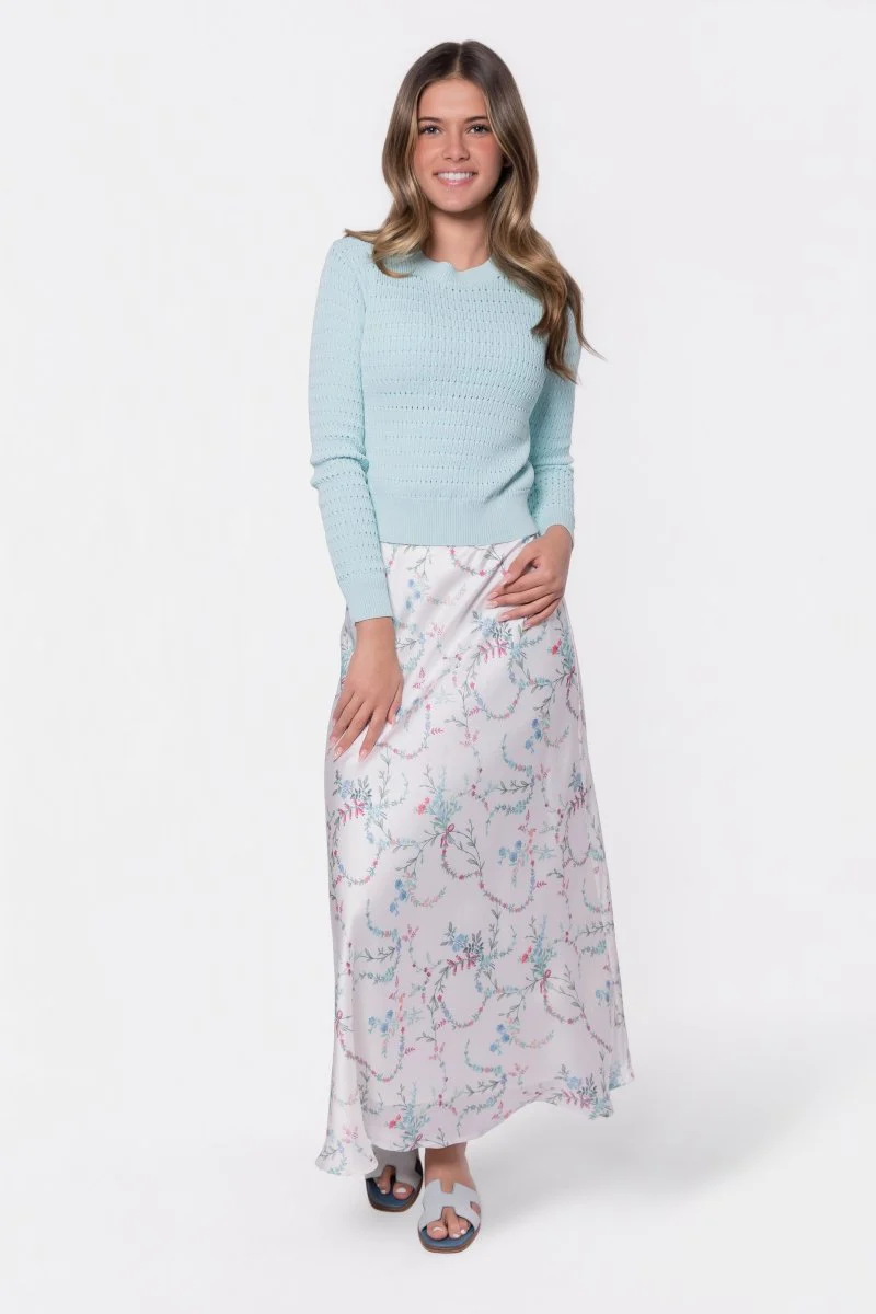 Lisa Skirt (White Flower) - Image 6