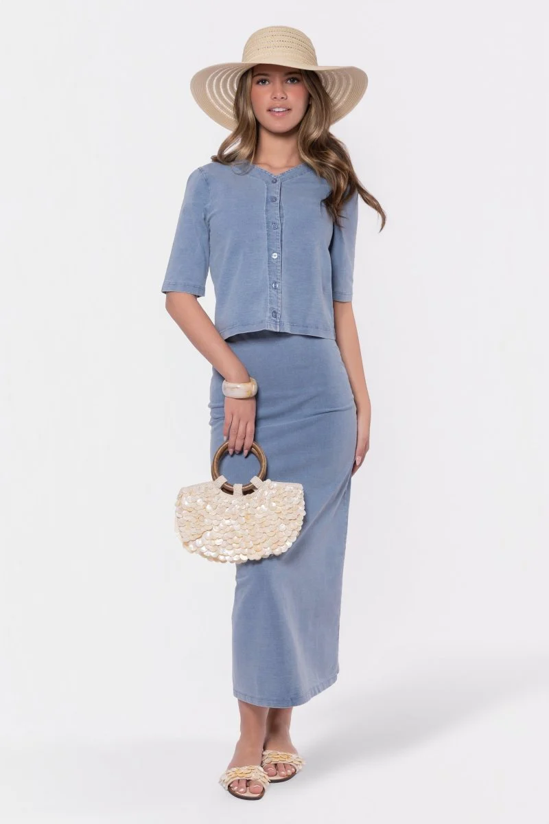 Maisy Skirt (Blue) - Image 6
