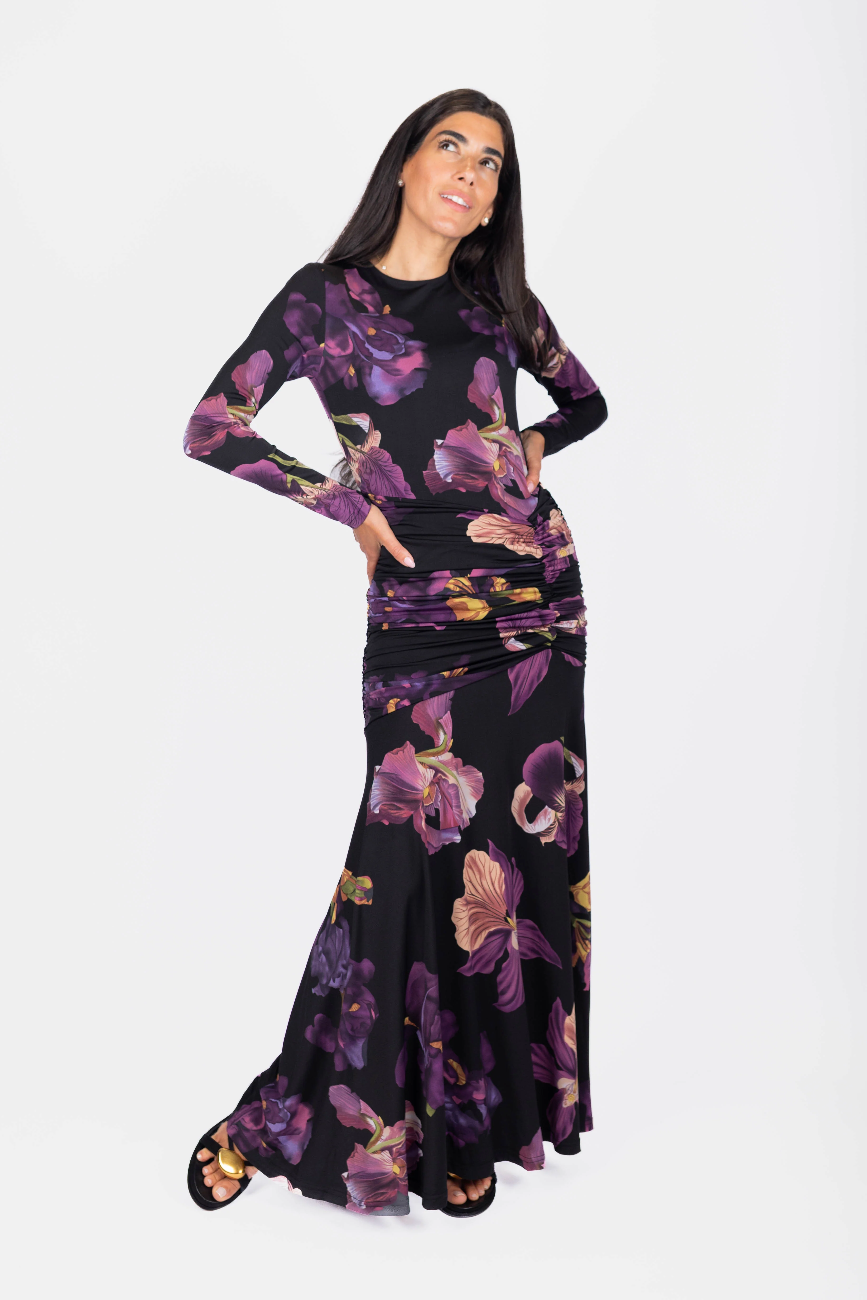 Margaret Dress (Black) - Image 2