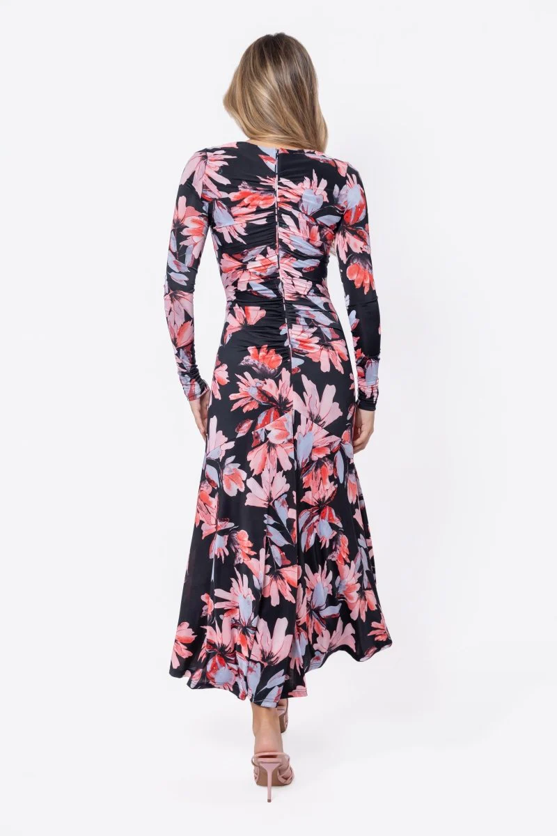 Mariella Dress (Black Coral) - Image 4