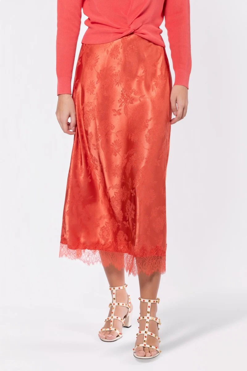 Marley Skirt (Deep Coral) - Image 2