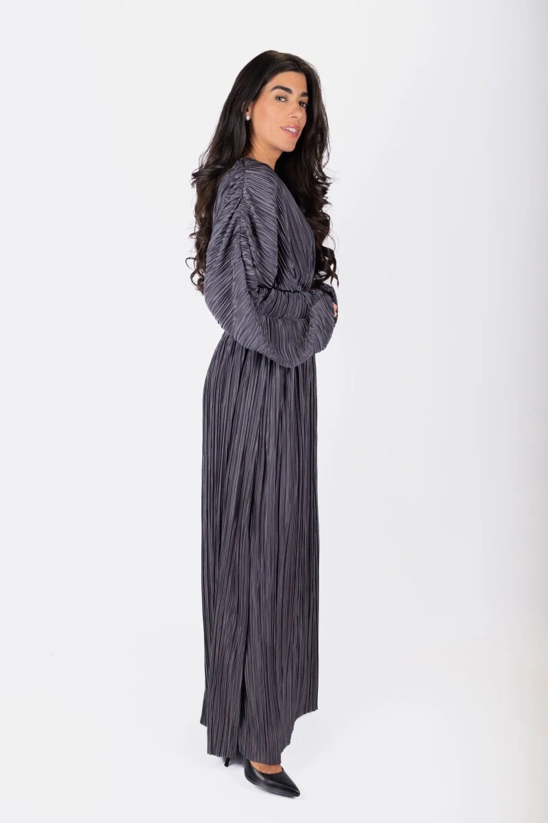 Meliora Dress (Blue Grey) - Image 5