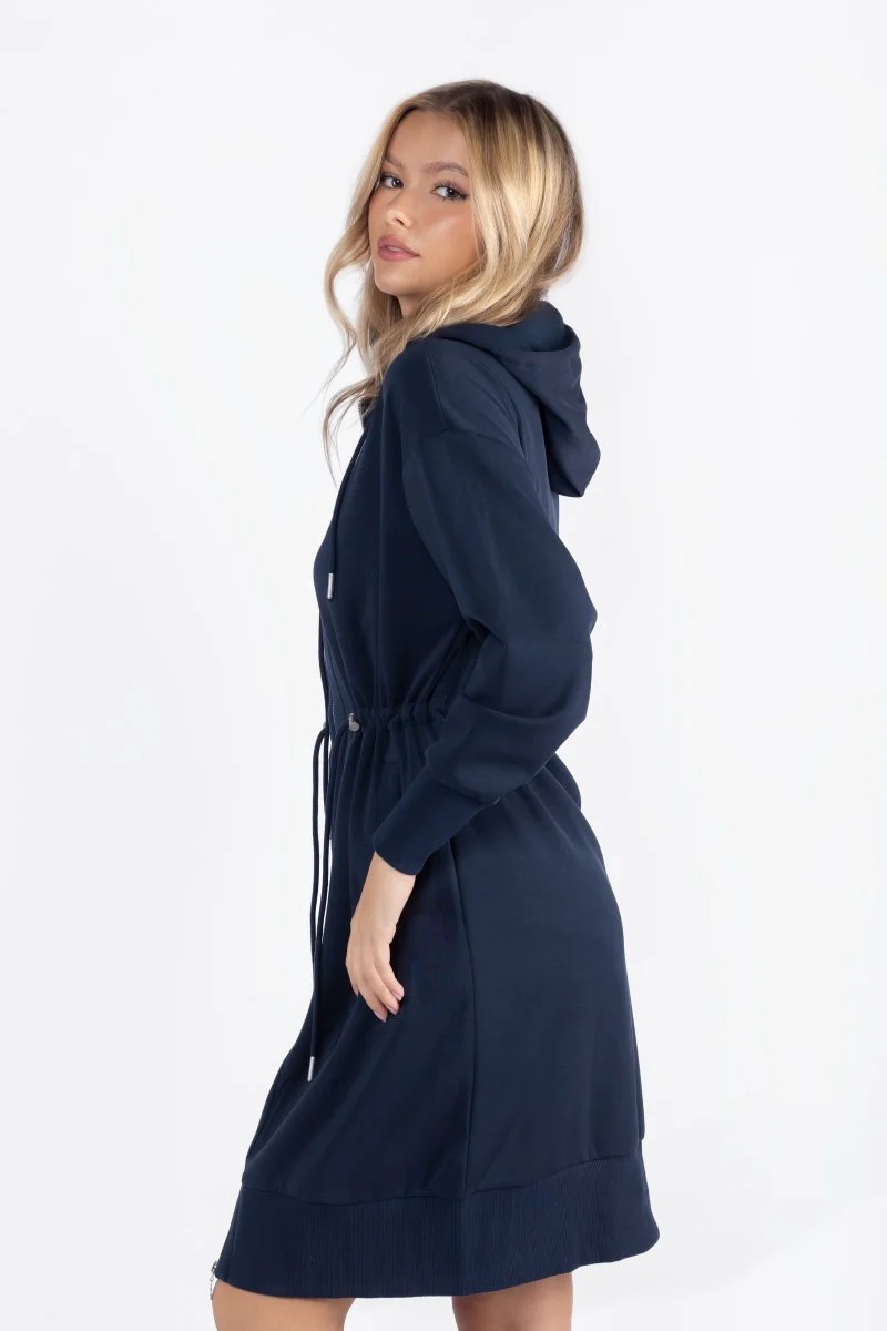 Mina Dress 40" (Navy) - Image 5
