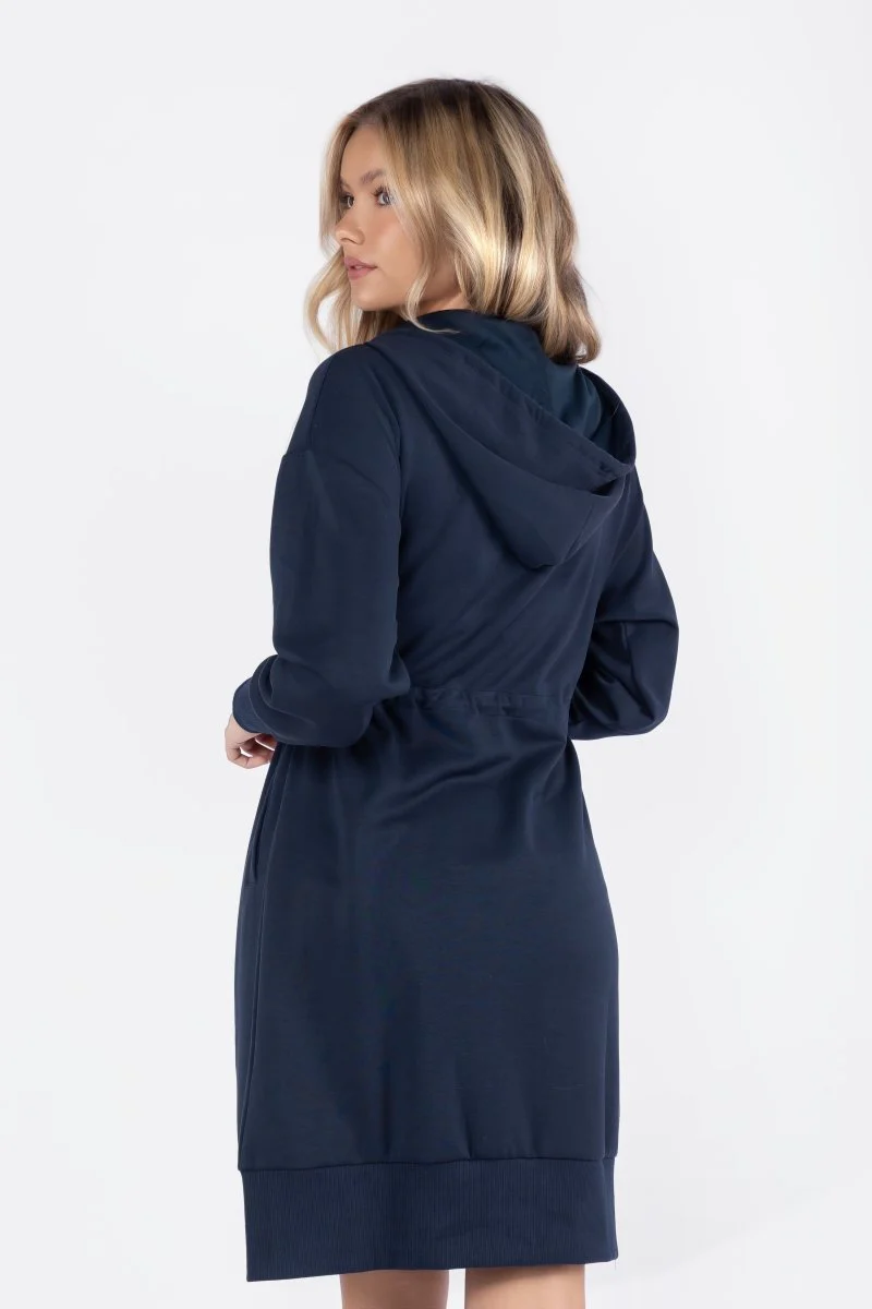 Mina Dress 40" (Navy) - Image 6