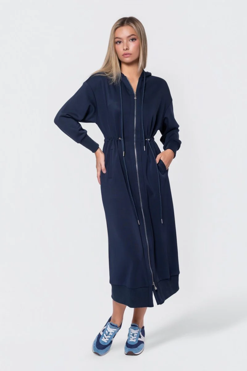 Mina Dress 50" (Navy)