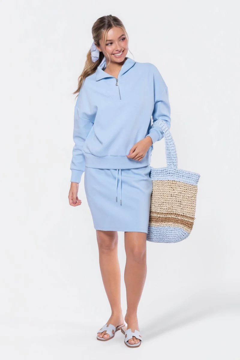 Mina Skirt 20" (Baby Blue) - Image 6