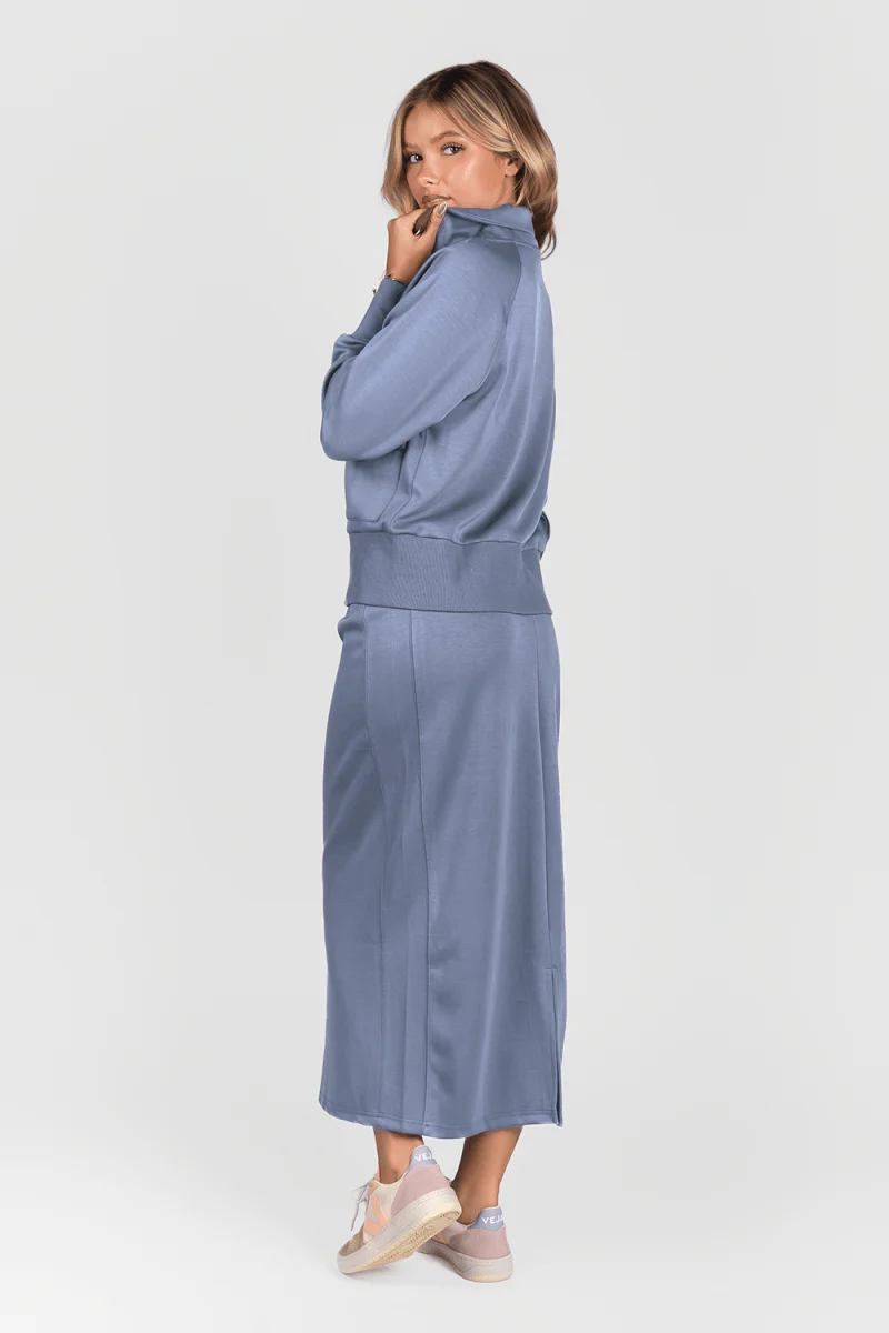 Mina Skirt 35" (Light Blue) - Image 5