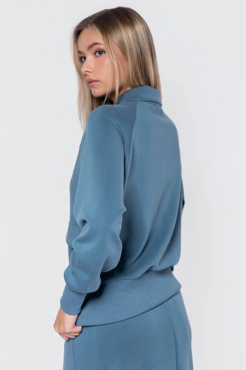 Mina Zip Up Jacket (Sage) - Image 4