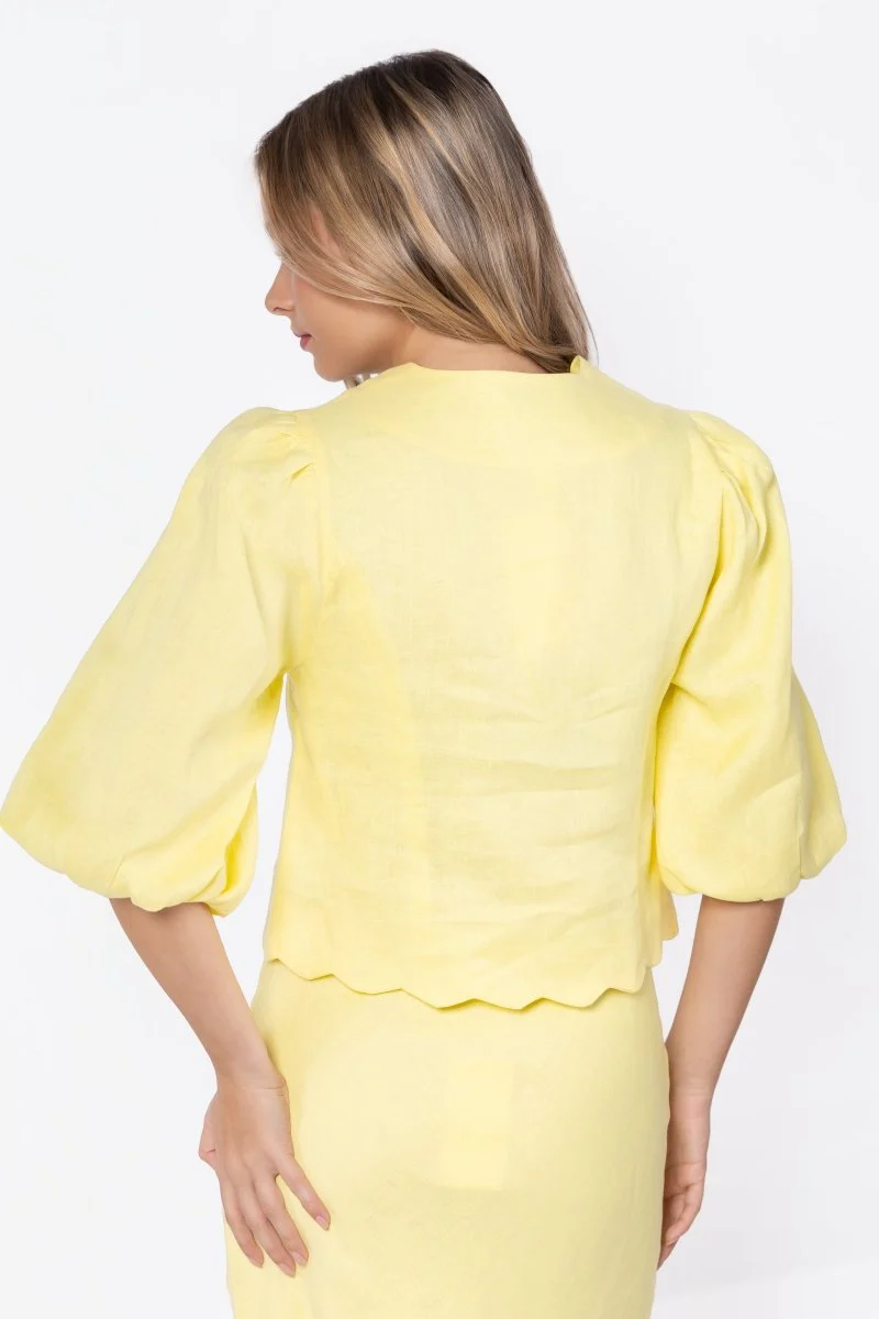 Molly Top (Light Yellow) - Image 4