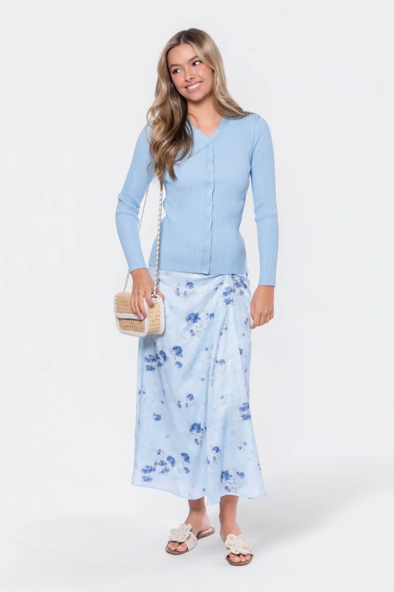 Moss Cardigan (Blue) - Image 2