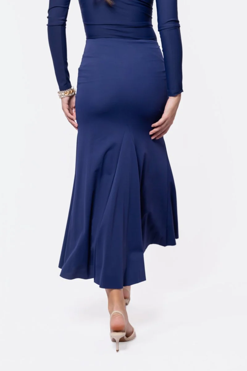 Natalia Skirt (Navy Solid) - Image 4