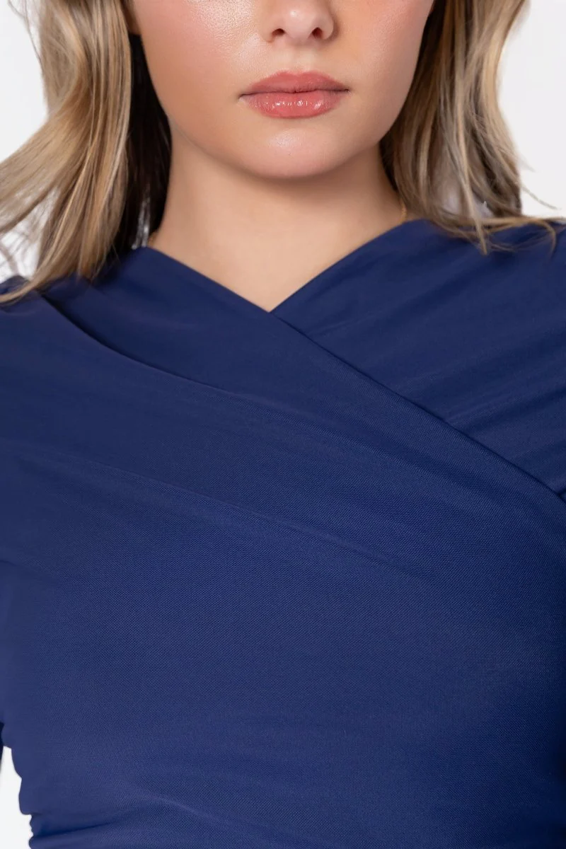 Noa Top (Navy Solid) - Image 5