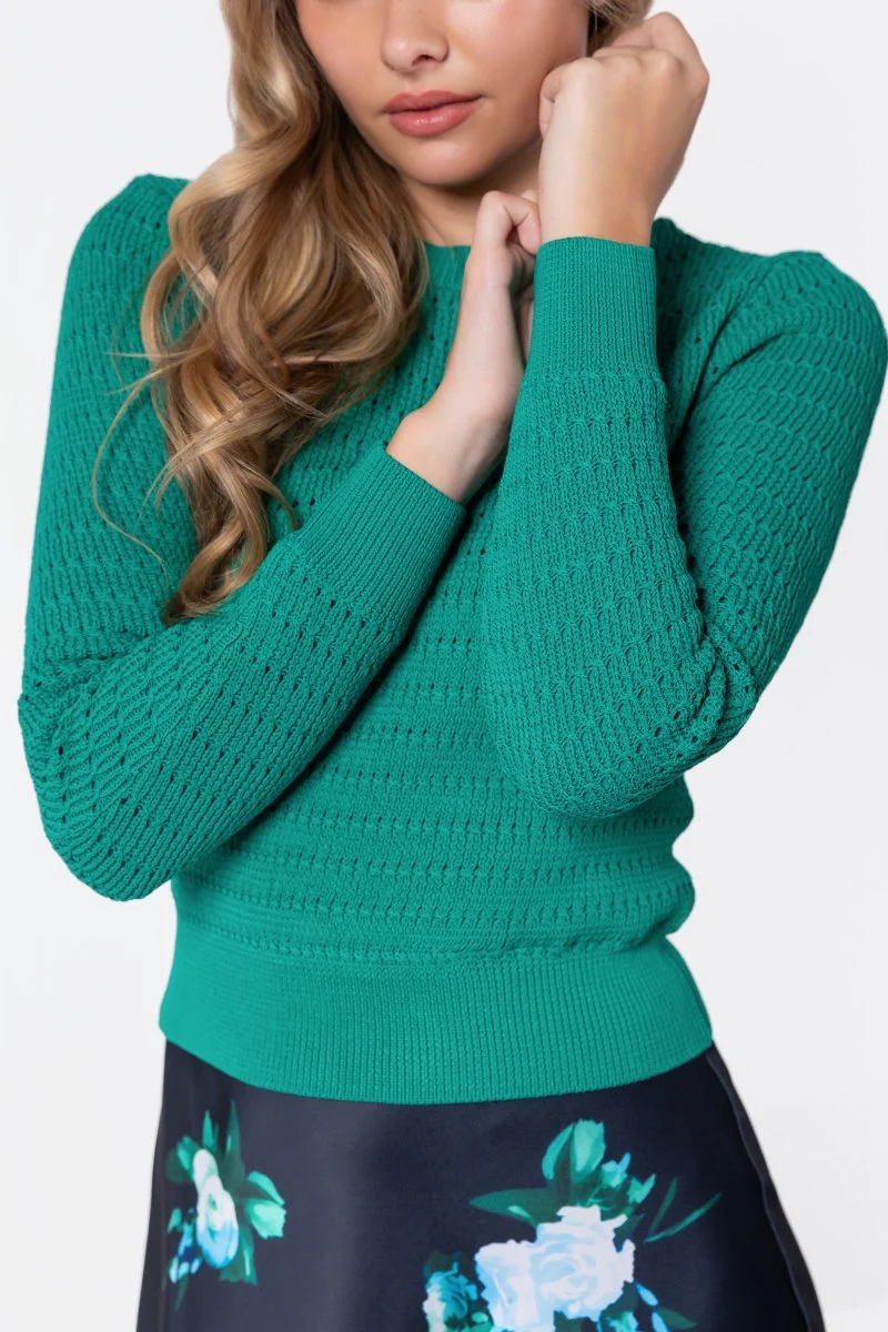 Paige Top (Green) - Image 6