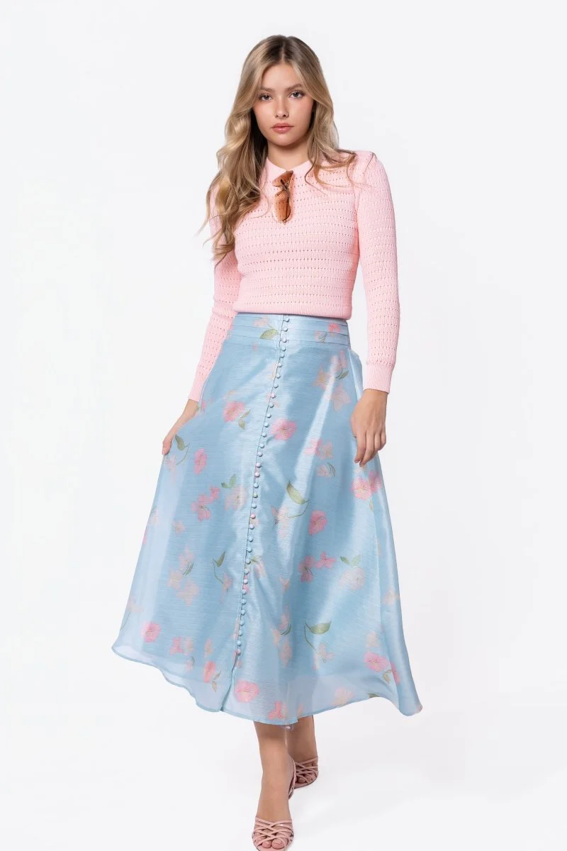 Paige Top (Light Coral) - Image 3