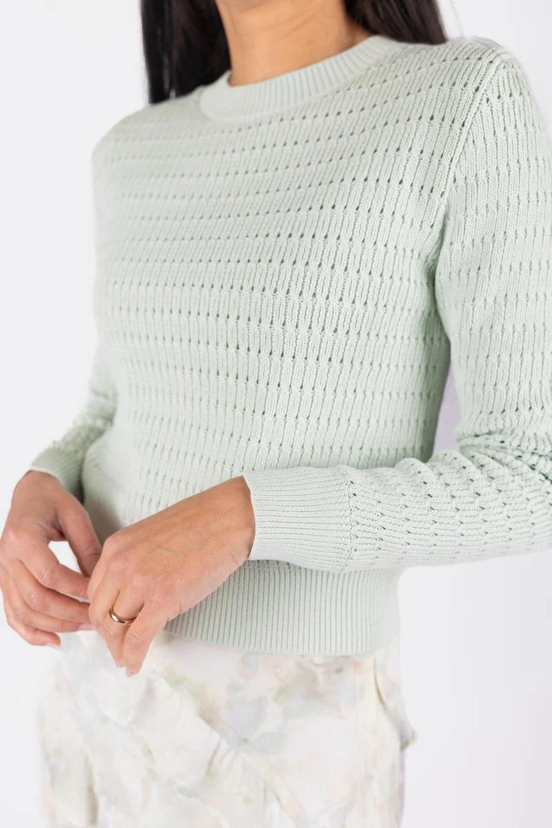 Paige Top (Light Mint) - Image 9