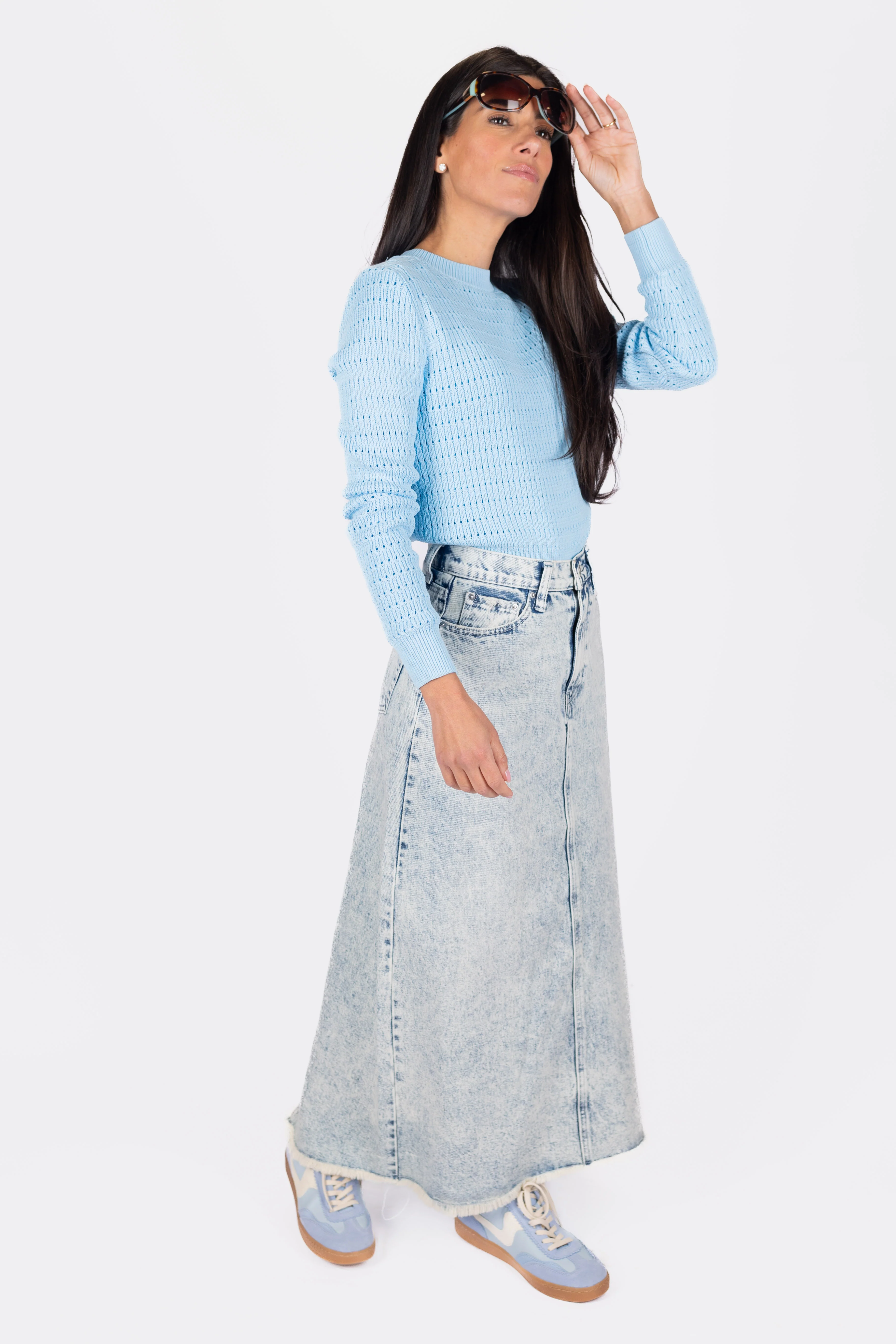 Paige Top (Pastel Blue) - Image 9