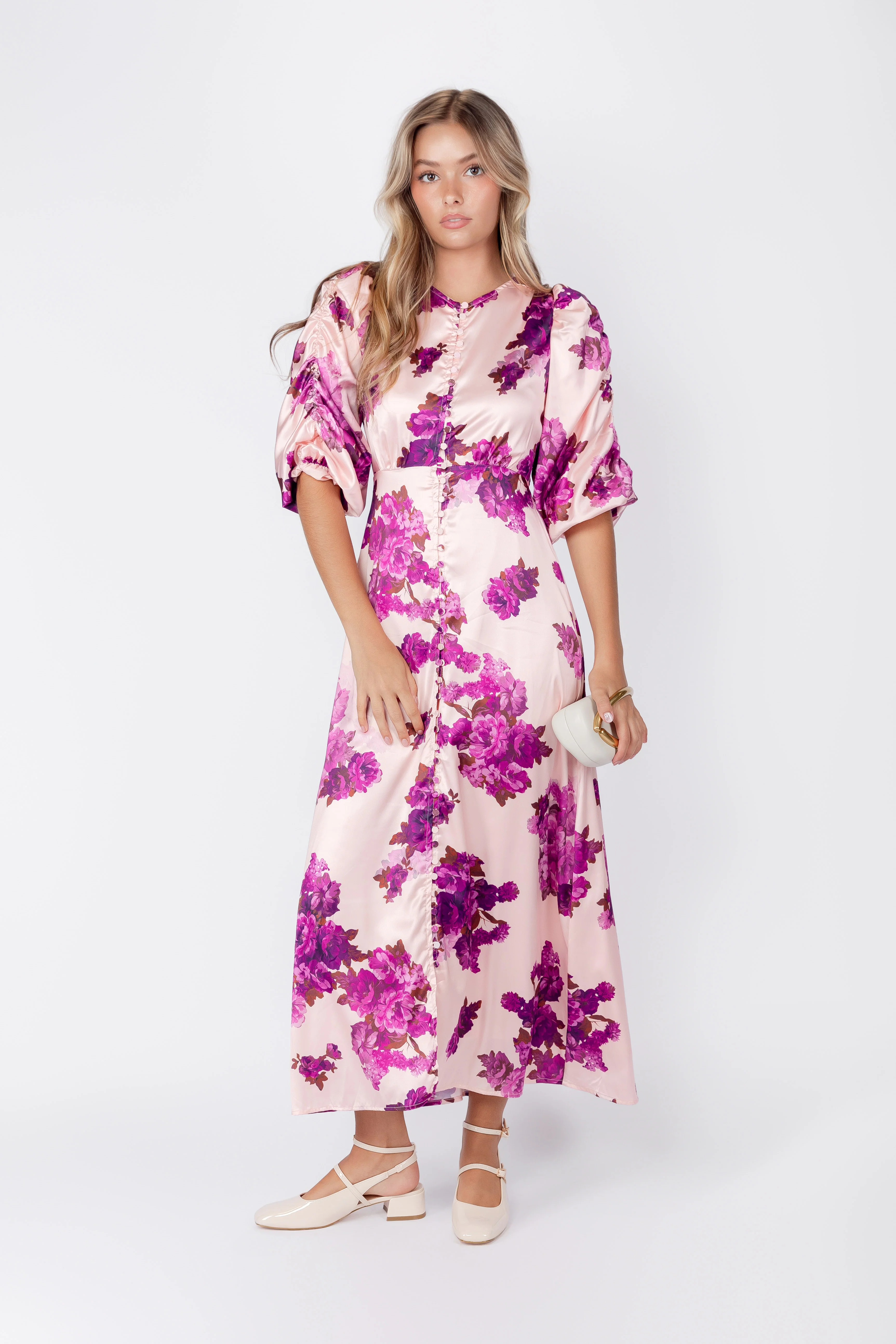 Patricia Dress (Pink Purple)
