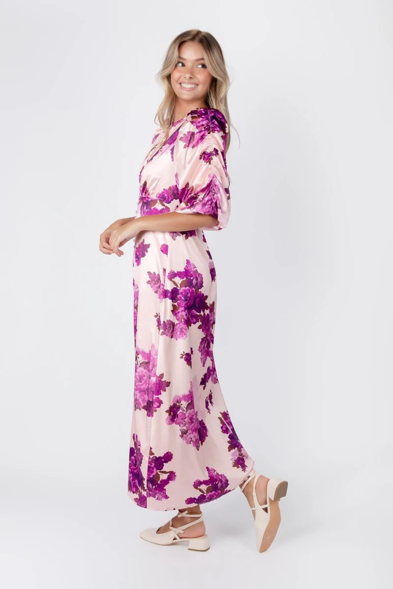 Patricia Dress (Pink Purple) - Image 3