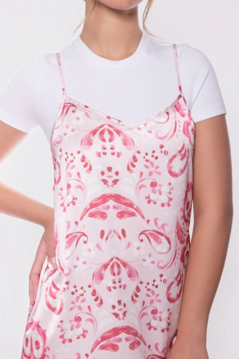 Paula Dress (Pink Pattern) - Image 6