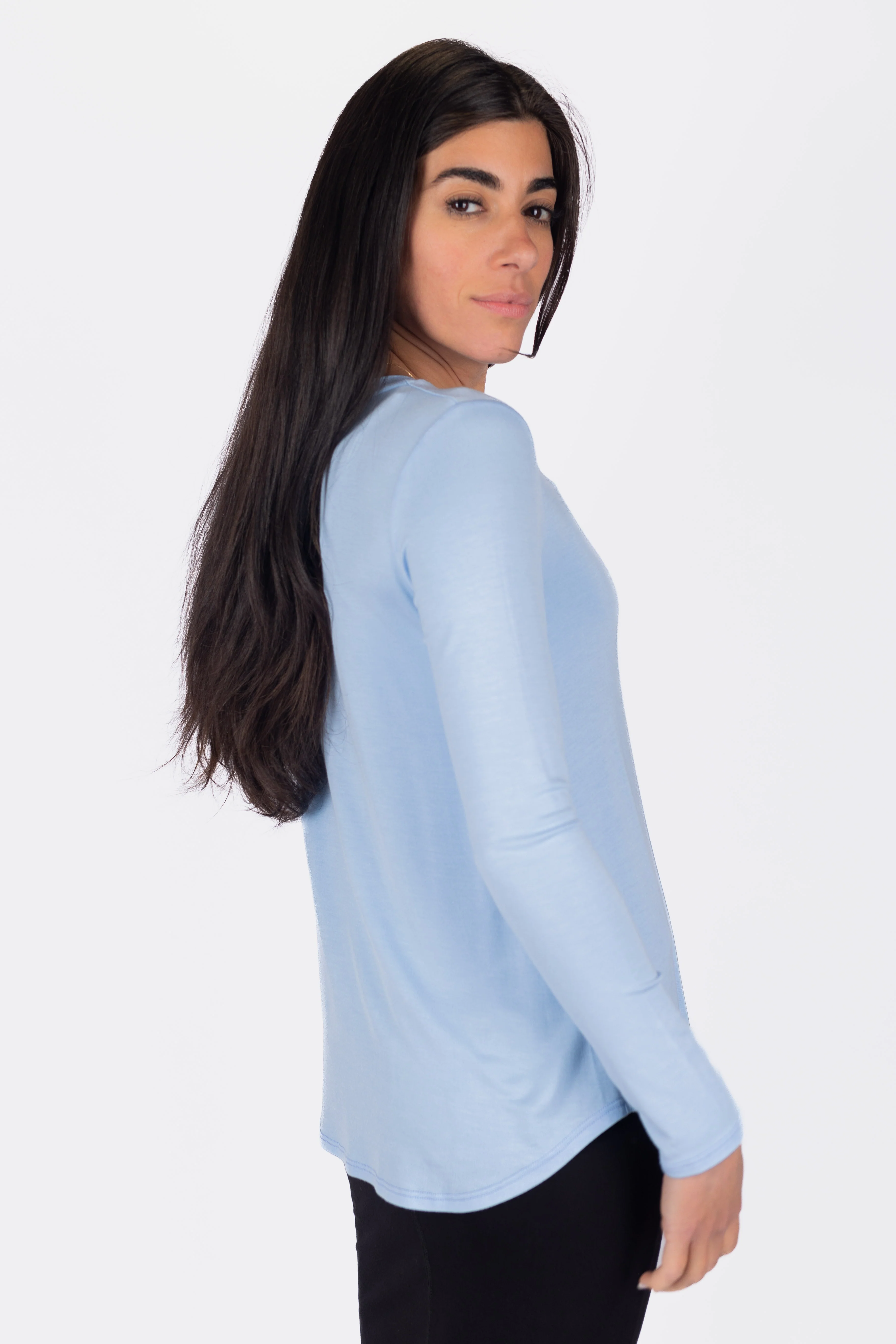 Phoebe Tee (Ice Blue) - Image 4