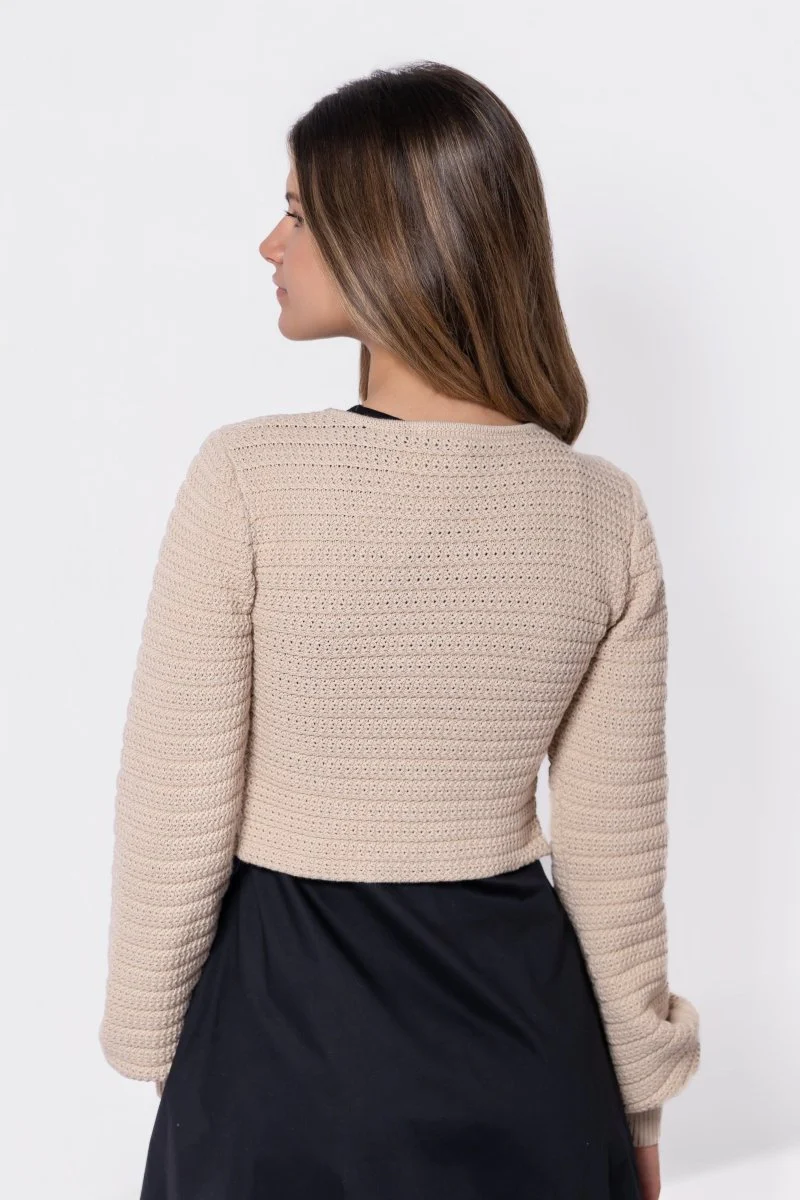 Priscilla Top (Beige) - Image 5