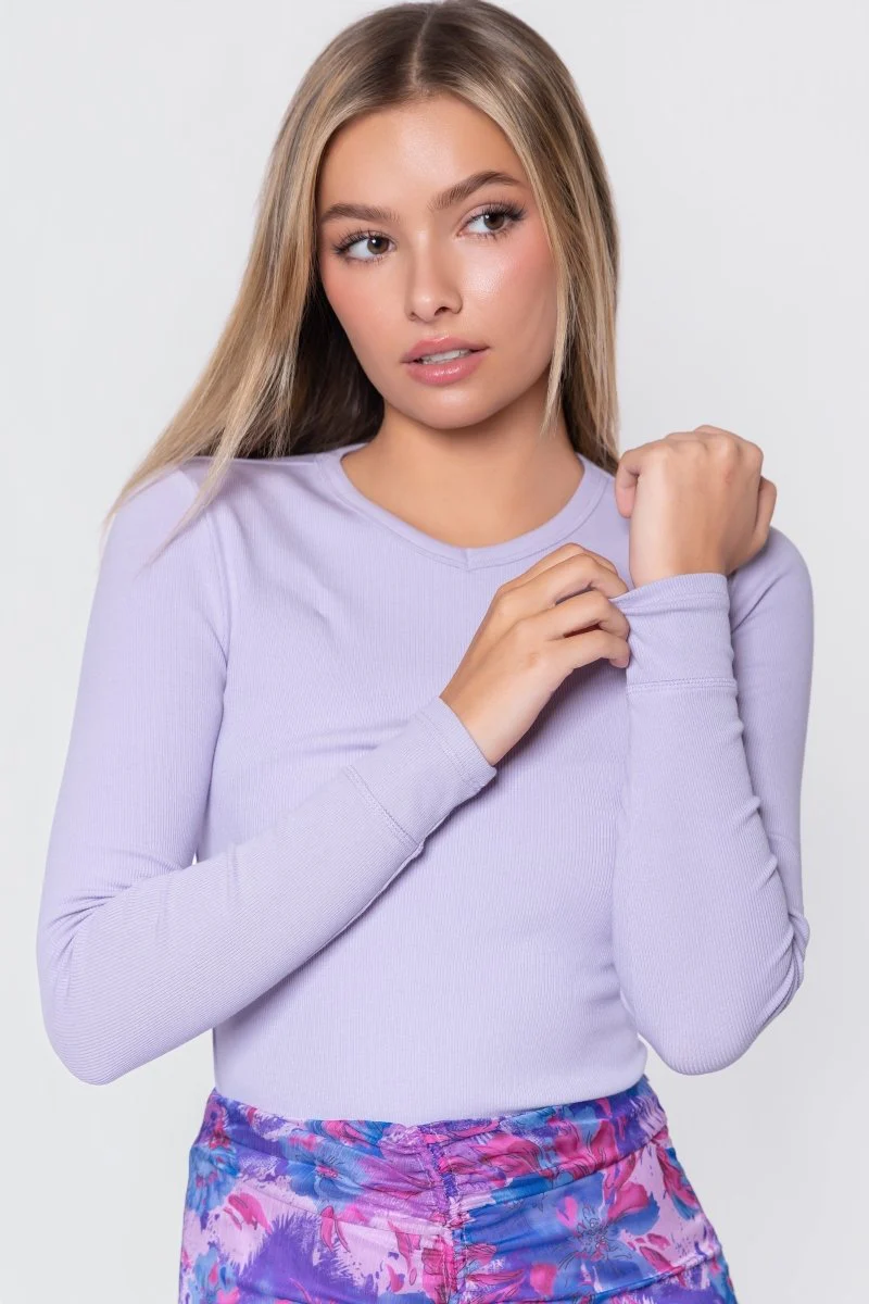 Rena Top (Light Lavender) - Image 4