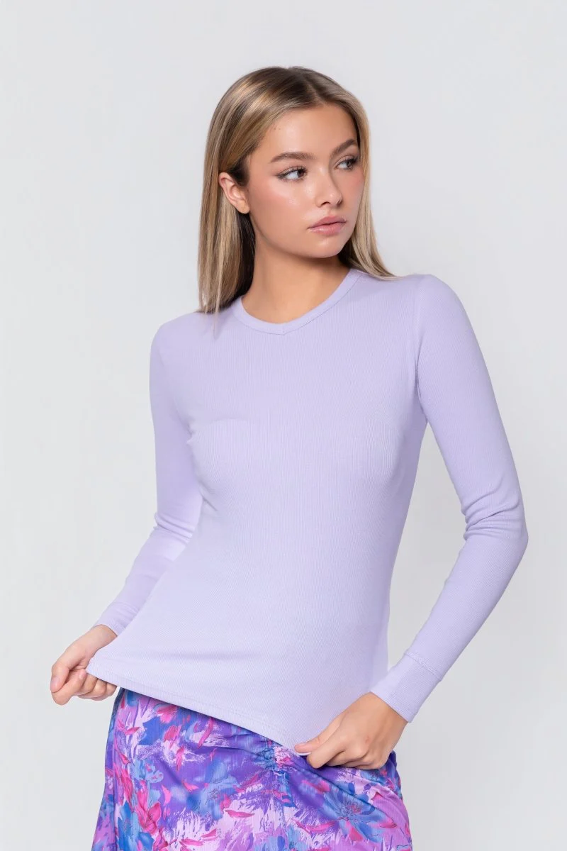 Rena Top (Light Lavender) - Image 7