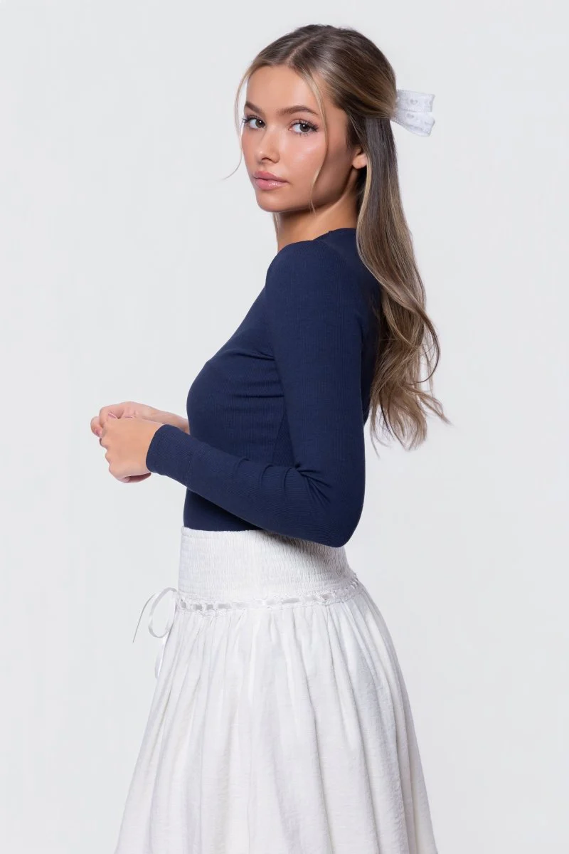 Rena Top (Navy) - Image 4