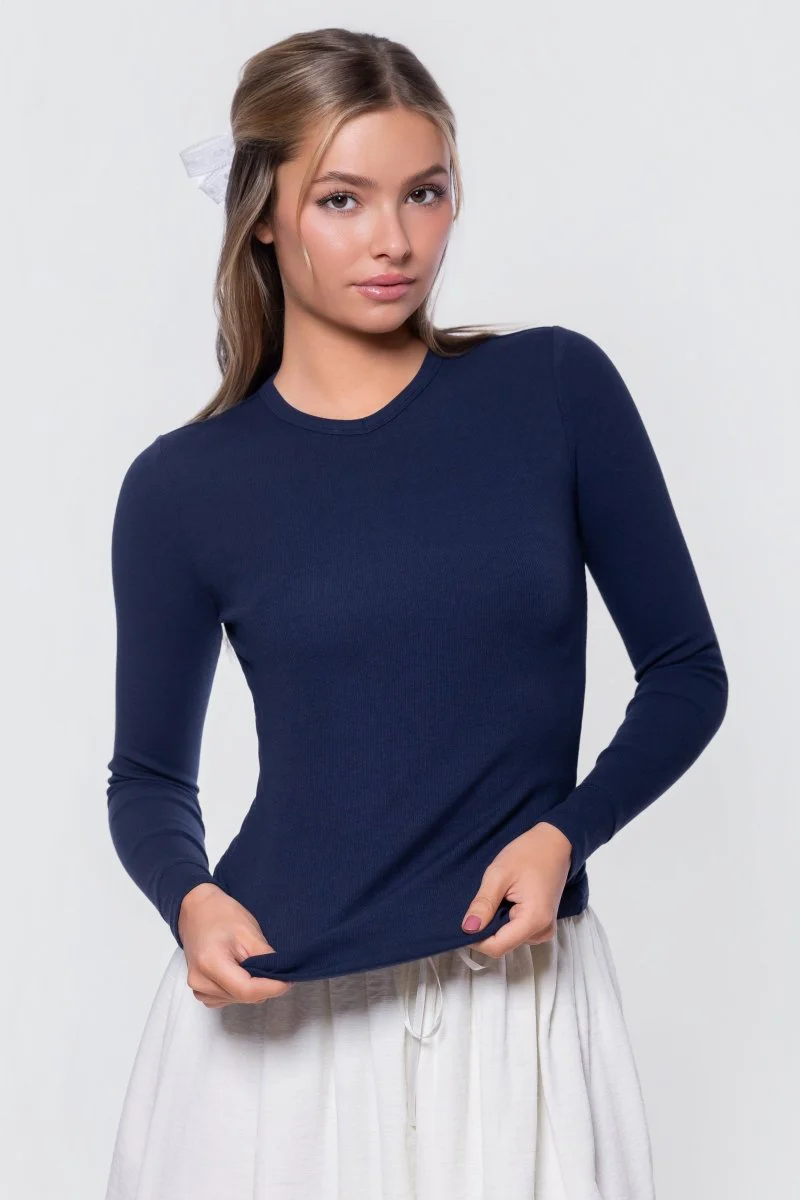 Rena Top (Navy) - Image 6