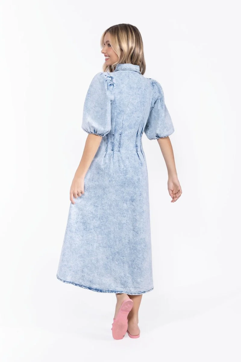 Ruth Dress (Blue) - Image 4