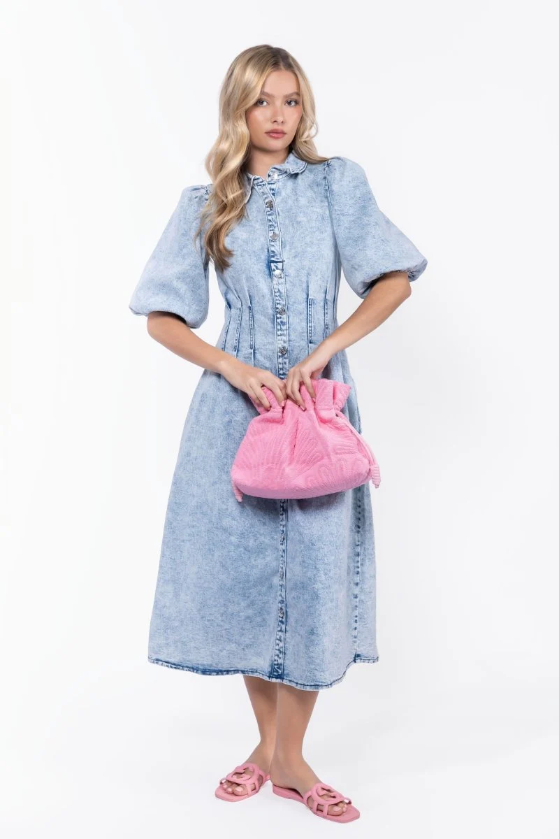 Ruth Dress (Blue) - Image 7