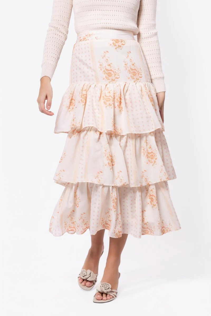 Suri Skirt (Ivory)