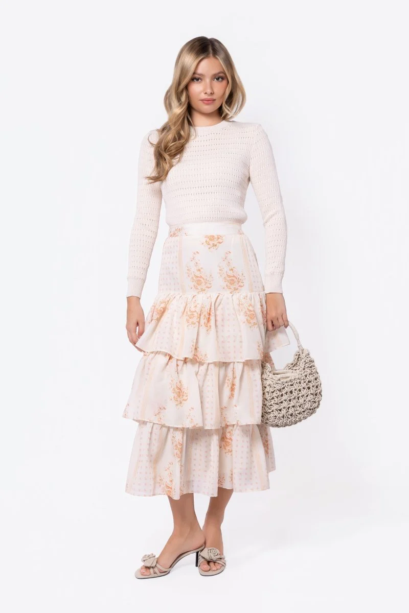 Suri Skirt (Ivory) - Image 2