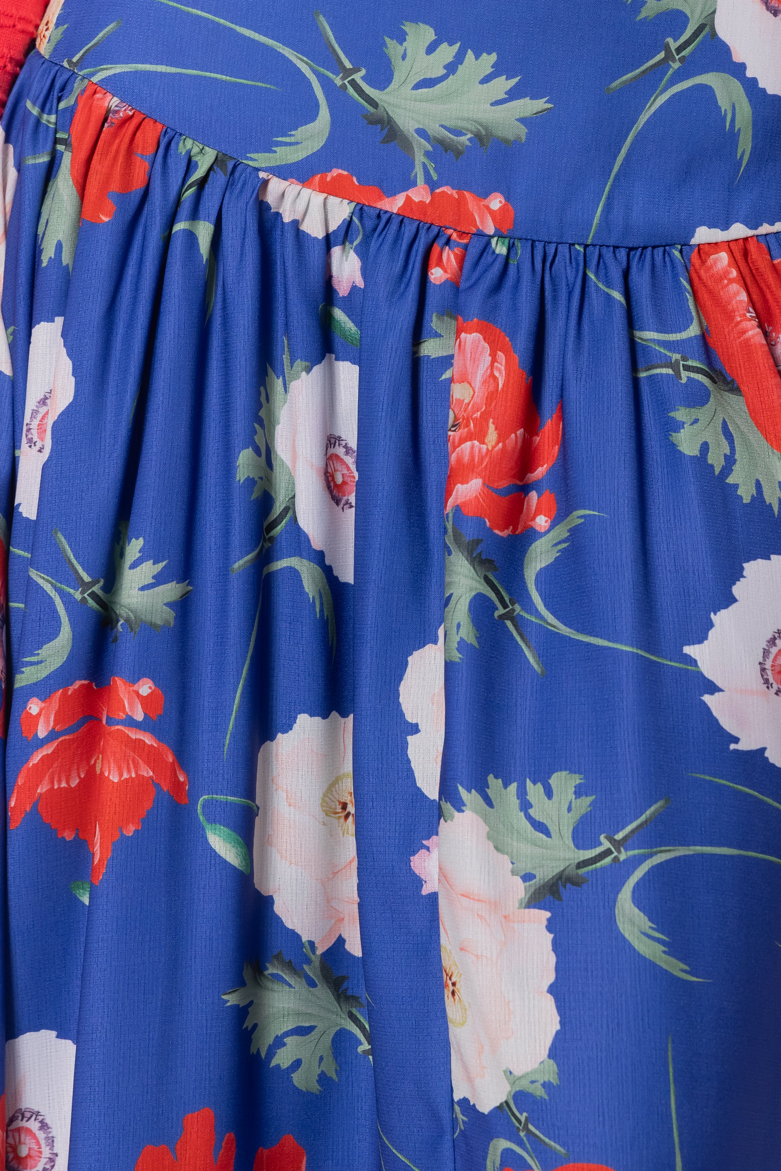 Tansy Skirt (Blue Flower) - Image 5