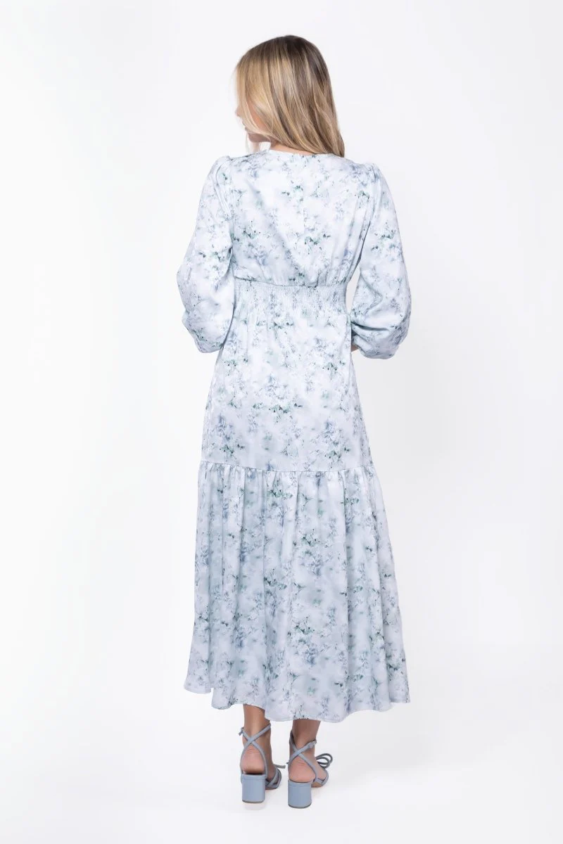 Valentina Dress (Green Flower) - Image 5