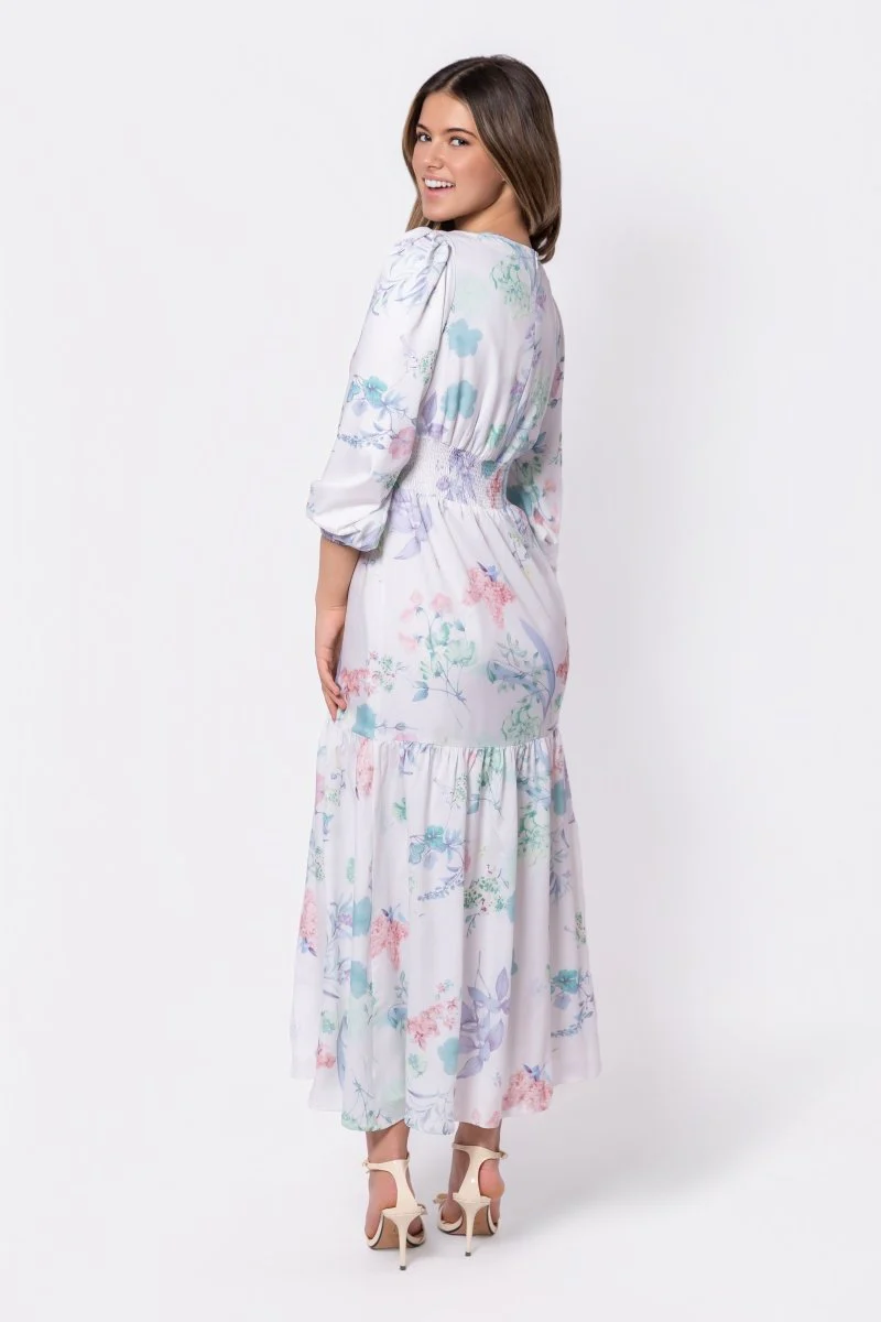 Valentina Dress (Ivory Green) - Image 3