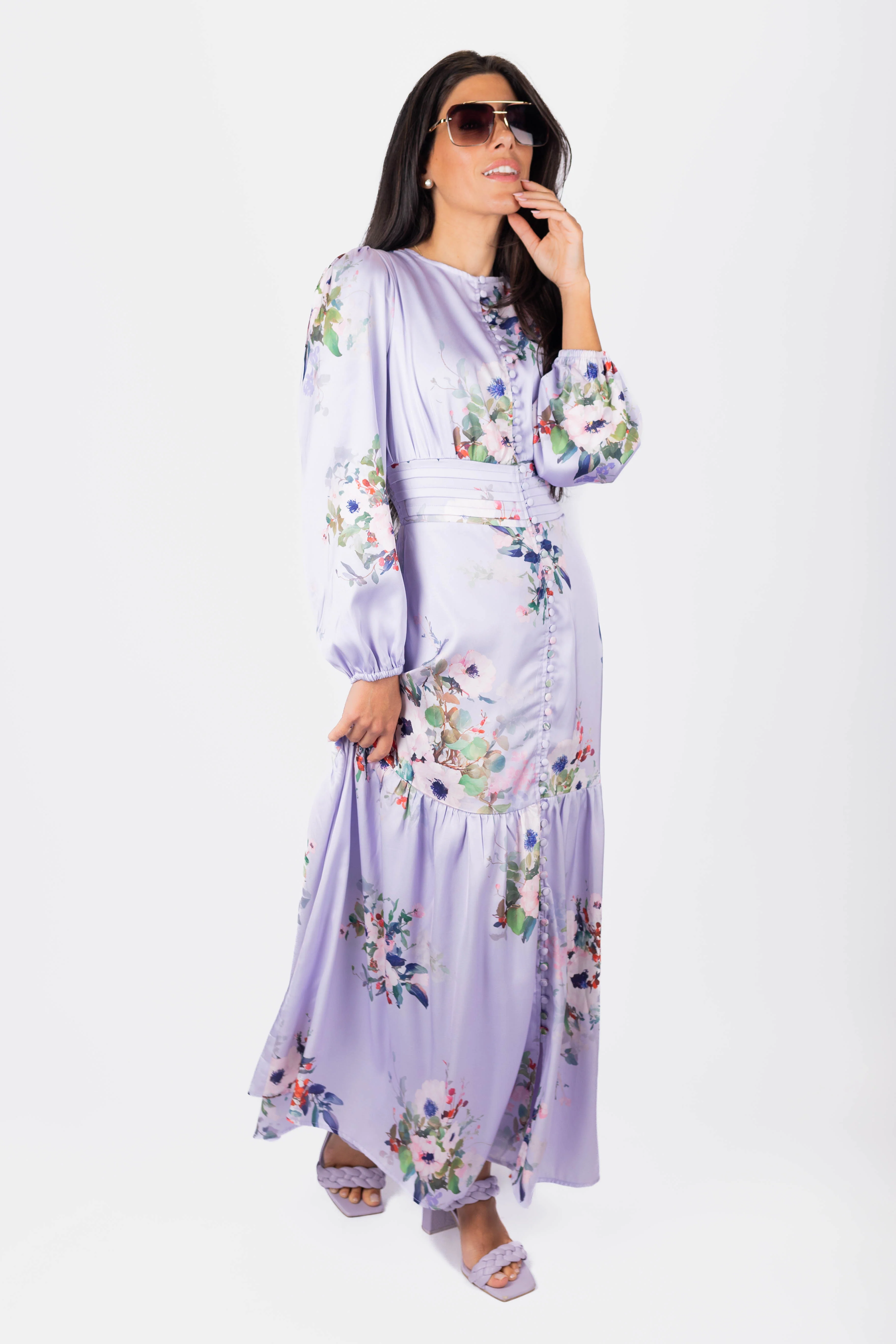 Valentina Dress (Lavender)