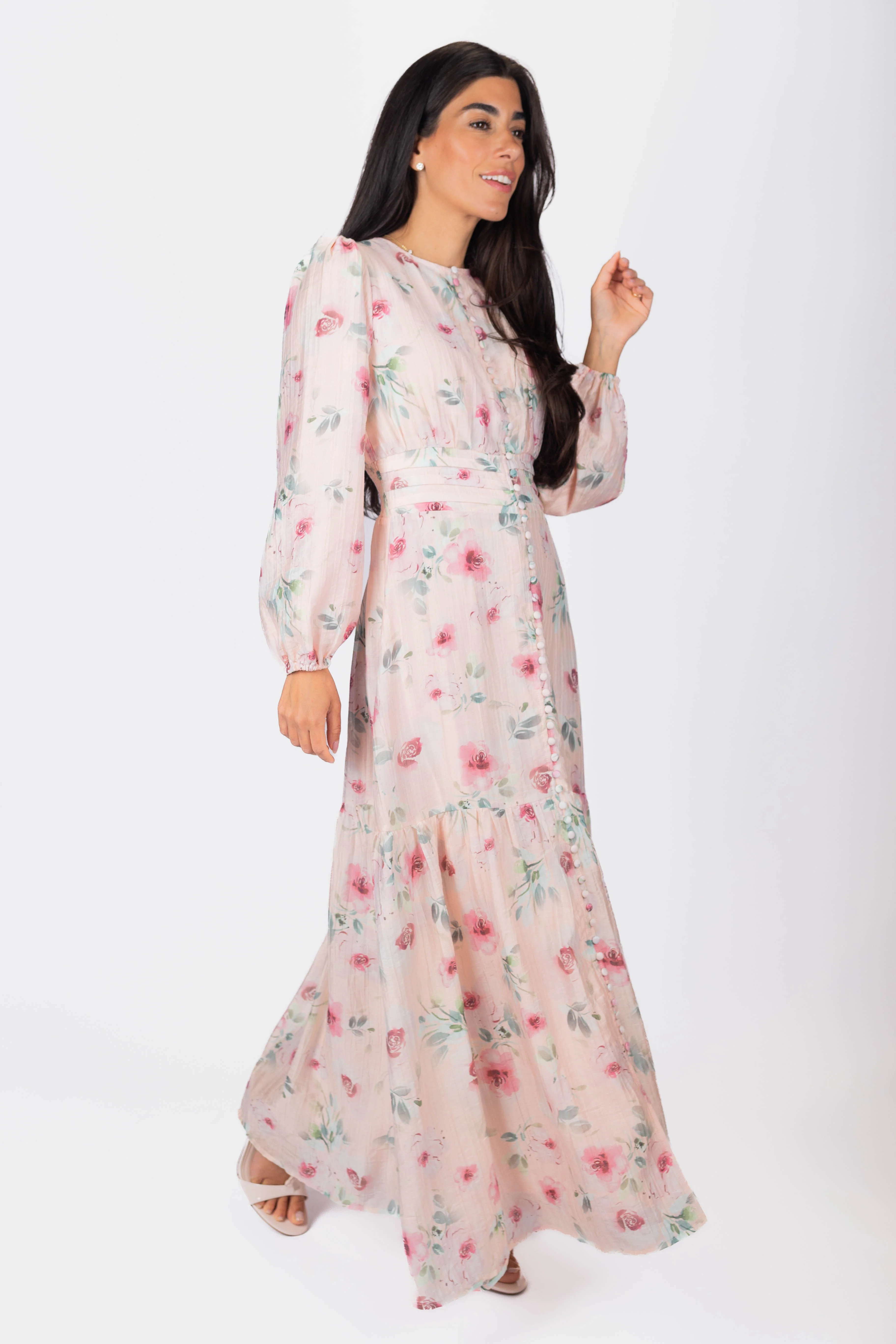 Valentina Dress (Light Pink) - Image 3
