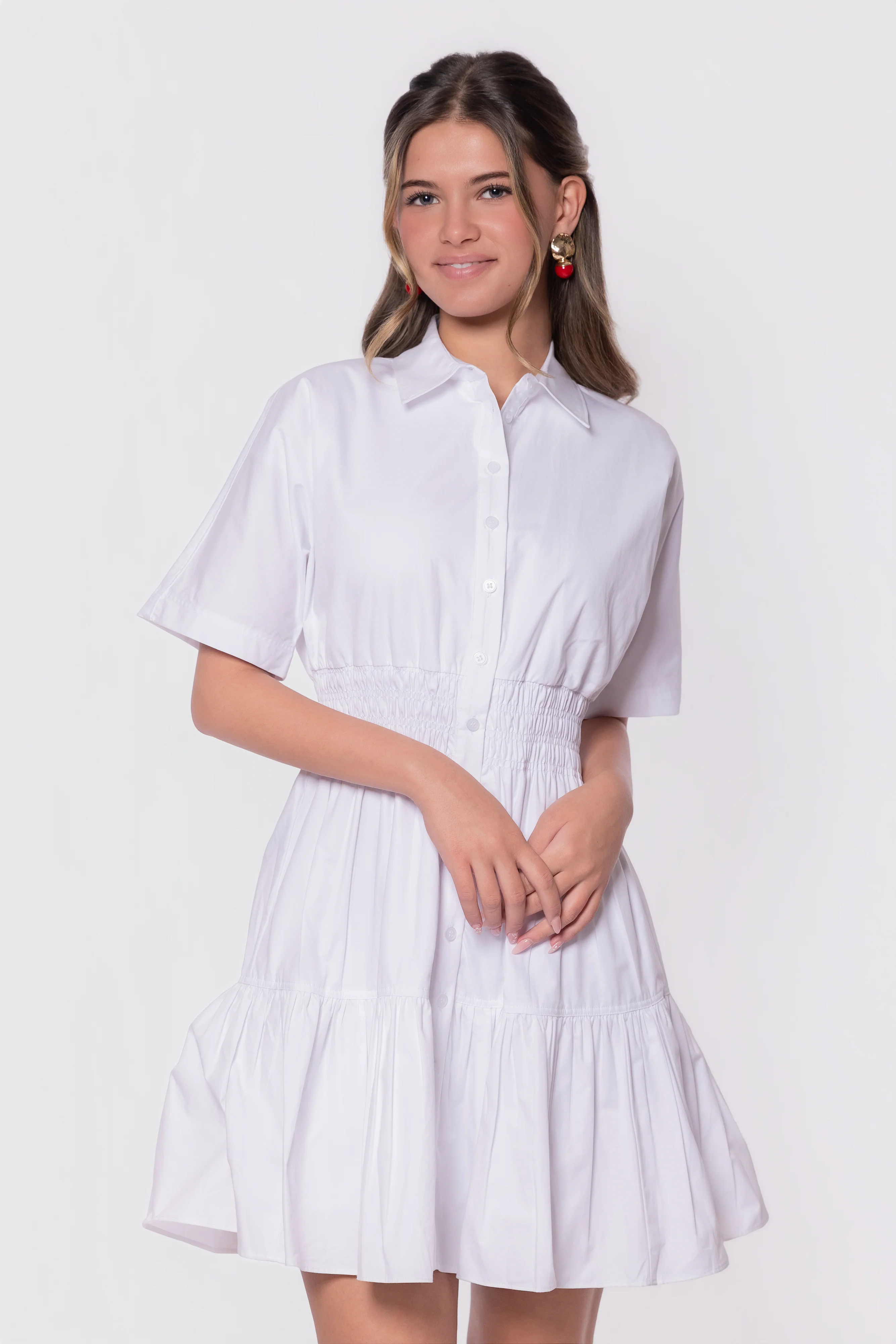 Wrenley Dress 36" (White)