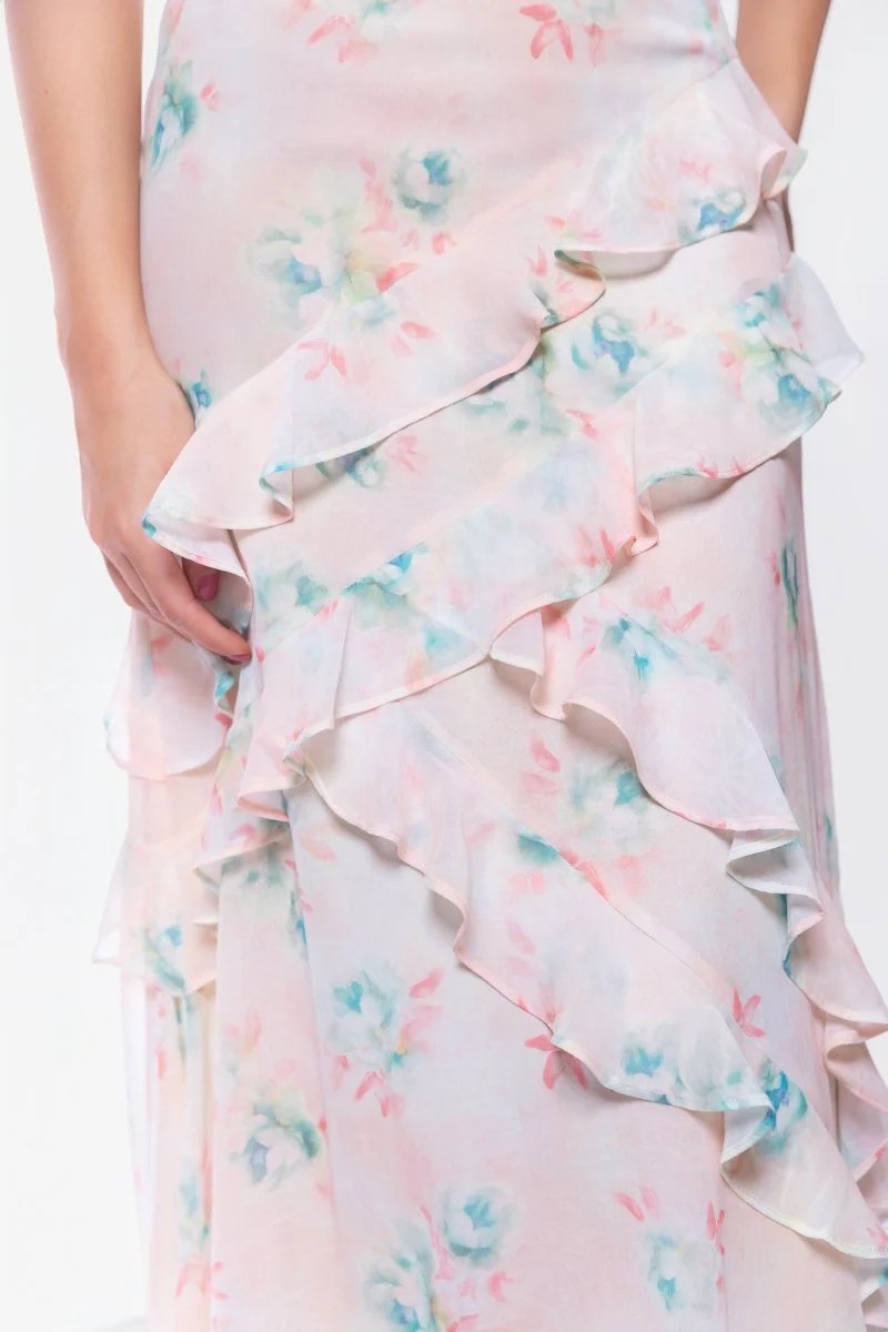 Zella Skirt (Pink/Green) - Image 5