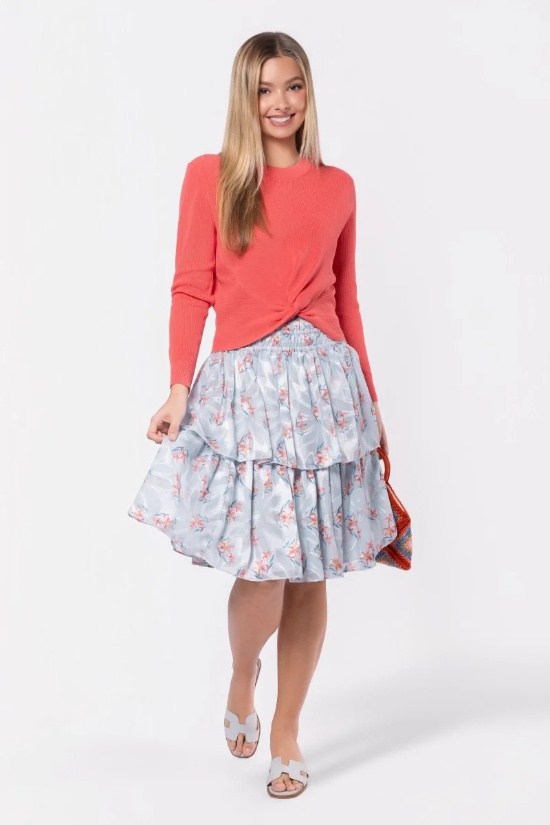 Zena Skirt 26" (Mint Blue)