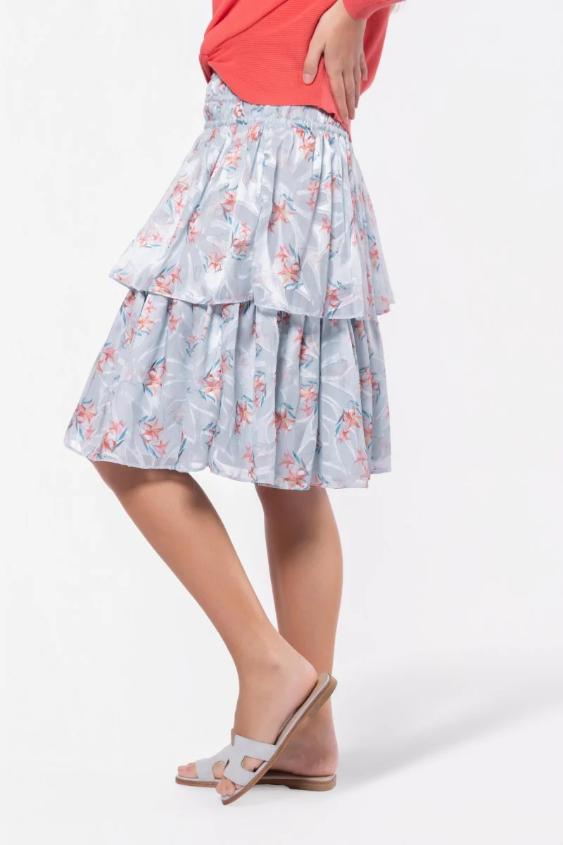 Zena Skirt 26" (Mint Blue) - Image 4