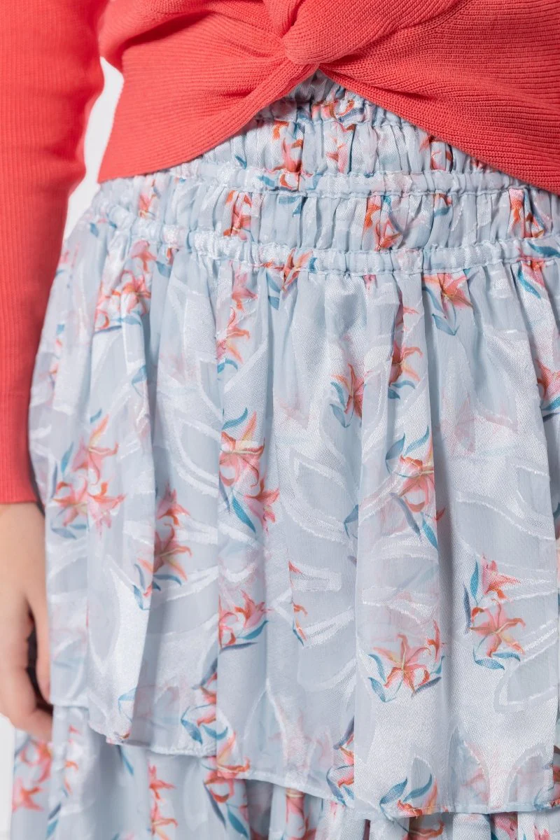 Zena Skirt 26" (Mint Blue) - Image 6